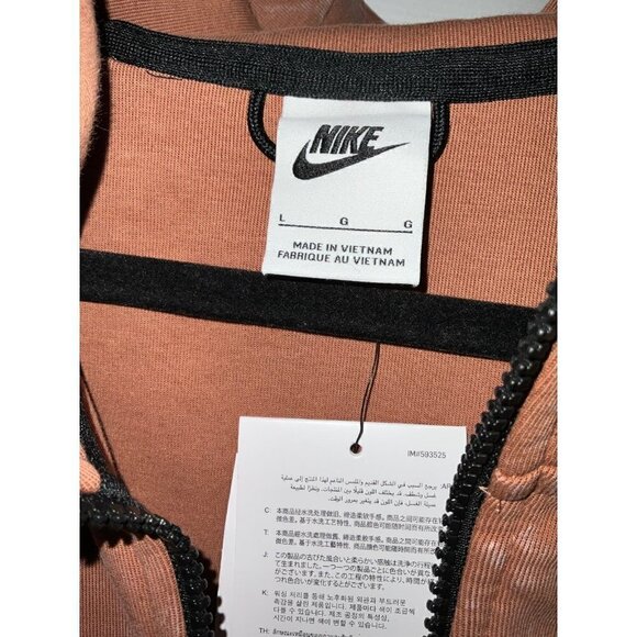 NIKE tech fleece full zip hoodie size large - Picture 9 of 11